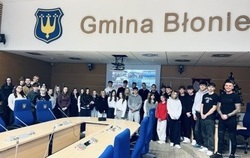 Warsztaty uczniowie z p. Łukaszem Ochockim